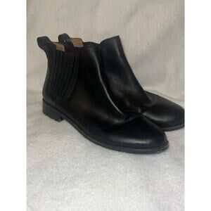 Madewell Black Ankle Boots - 9